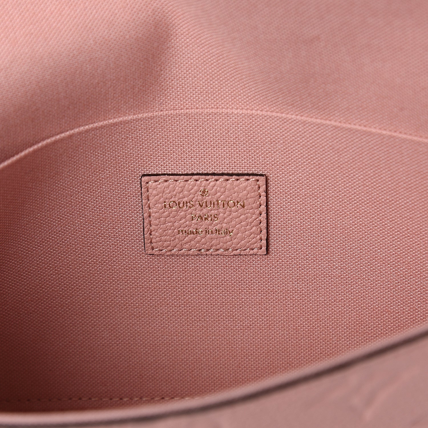 Louis Vuitton Empreinte Pochette Felicie Chain Wallet Rose Poudre 6 of 8