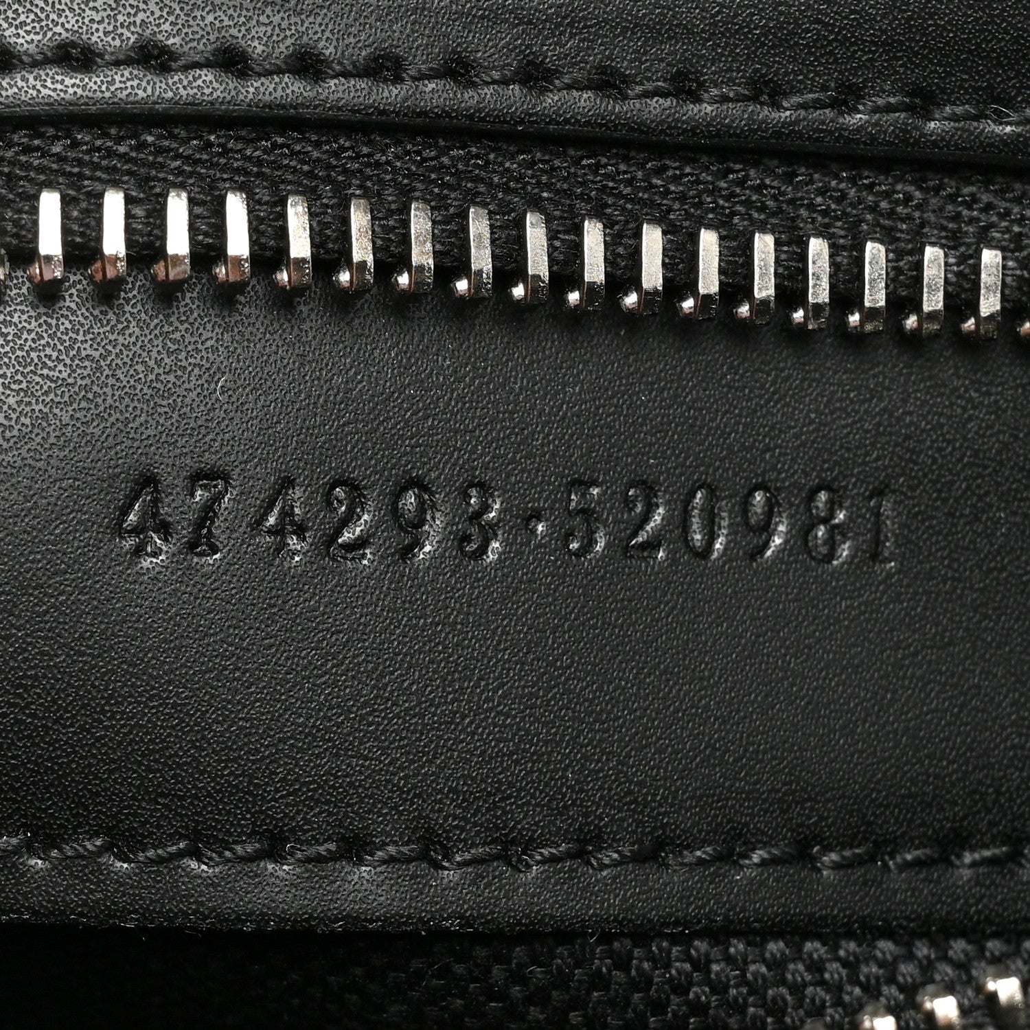 Gucci Soft GG Supreme Monogram Web Belt Bag Black Grey 7 of 9