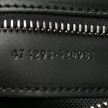 Gucci Soft GG Supreme Monogram Web Belt Bag Black Grey 7 of 9