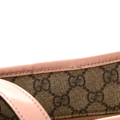 Gucci GG Supreme Monogram Medium Zippered Shopping Tote Pink 13 of 13
