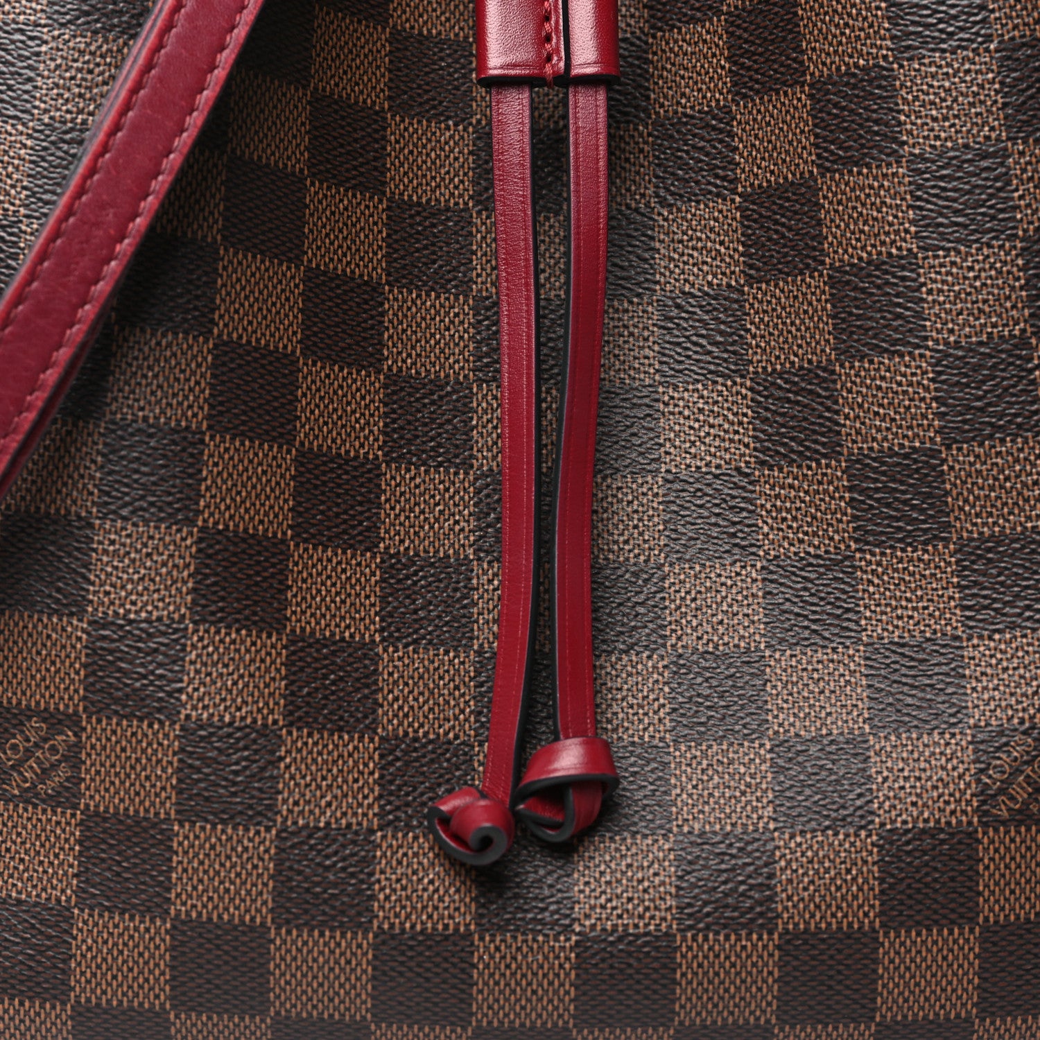 Louis Vuitton Damier Ebene Neonoe MM Cherry Berry 8 of 12