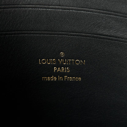 Louis Vuitton Calfskin New Wave Zipped Pochette Black 7 of 12