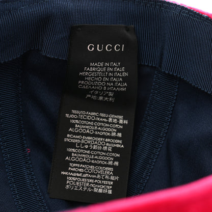 Gucci X MLB Velvet NY Yankees Baseball Hat 57-61 Pink 9 of 11