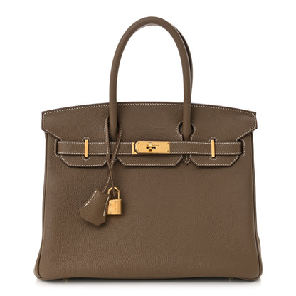 Hermes Togo Birkin 30 Etoupe 1 of 11