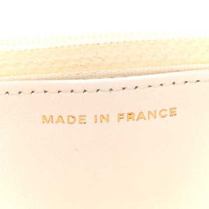 Chanel Lambskin Quilted Chanel 19 Wallet On Chain WOC White 7 of 13