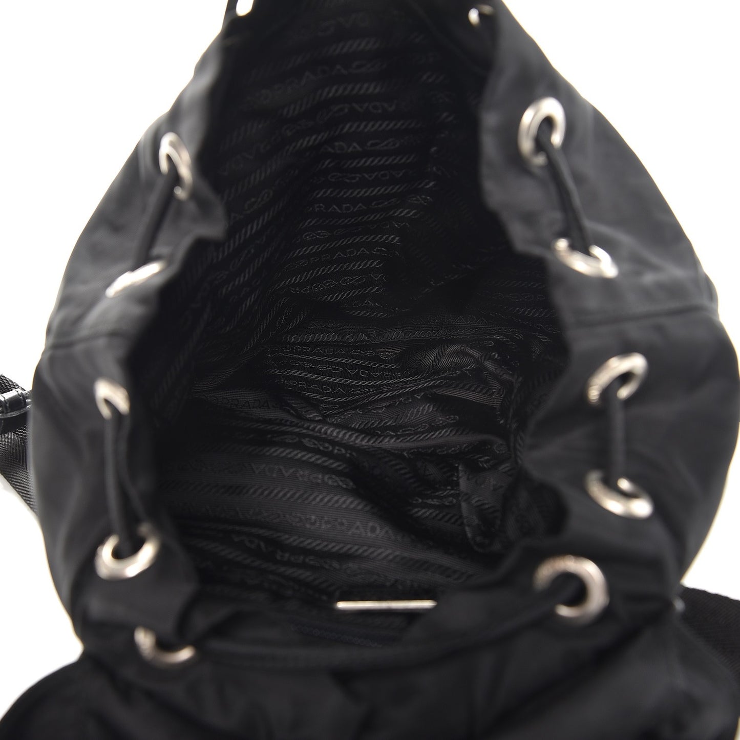 Nylon Vela Small Backpack Black