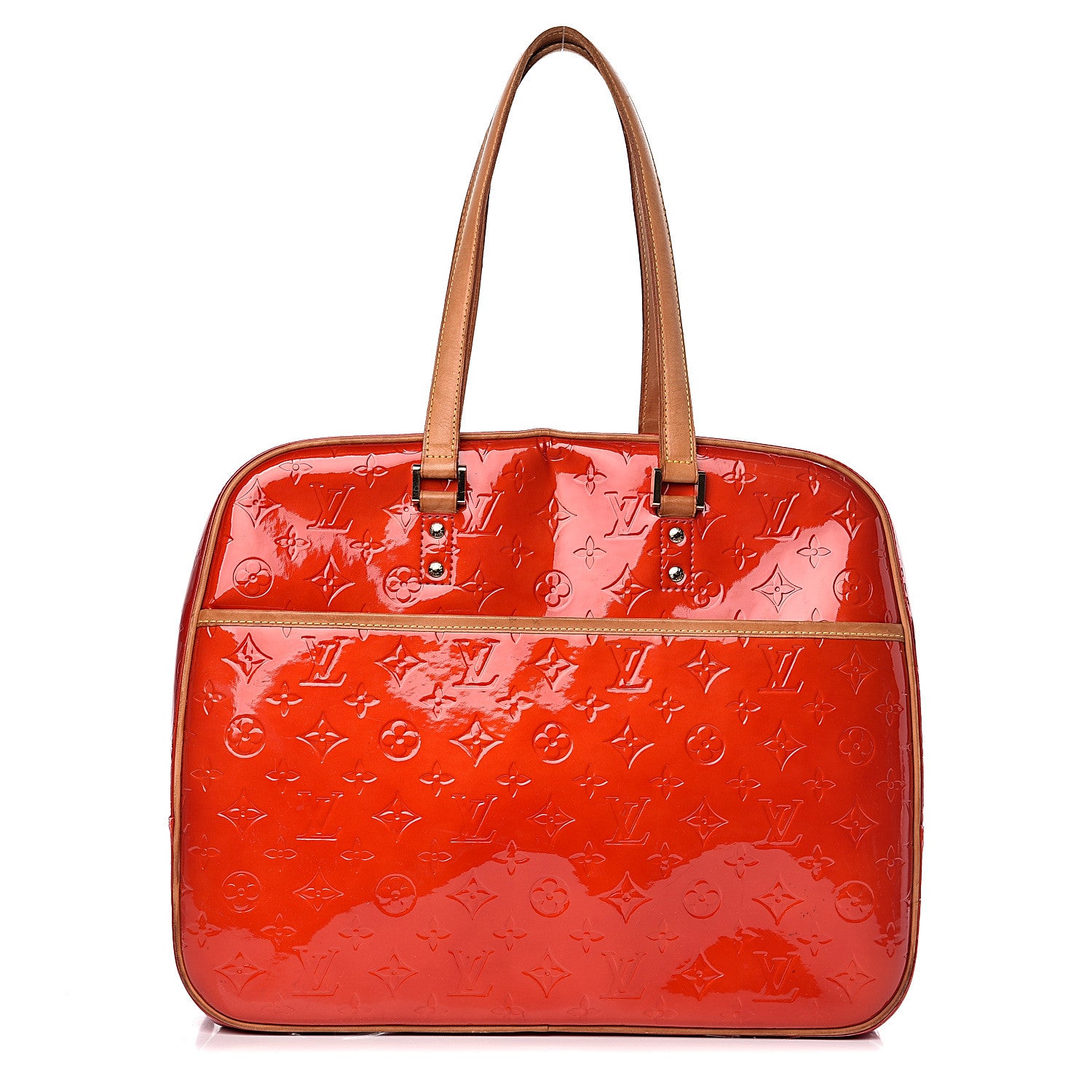 Louis Vuitton Vernis Sutton Rouge 1 of 32
