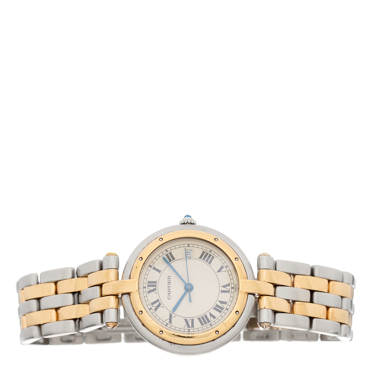 Stainless Steel 18K Yellow Gold 29mm Panthere Vendome Quartz Watch