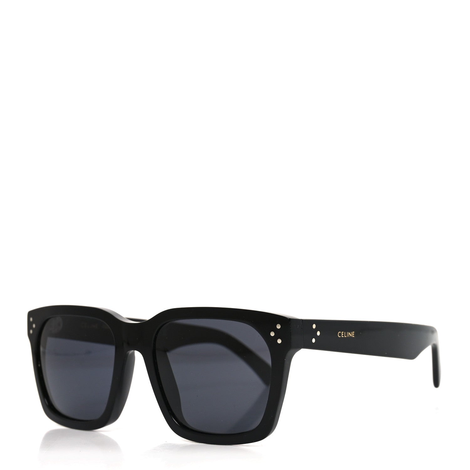 Celine Acetate Polarized Square Sunglasses CL40248I Black 1 of 7