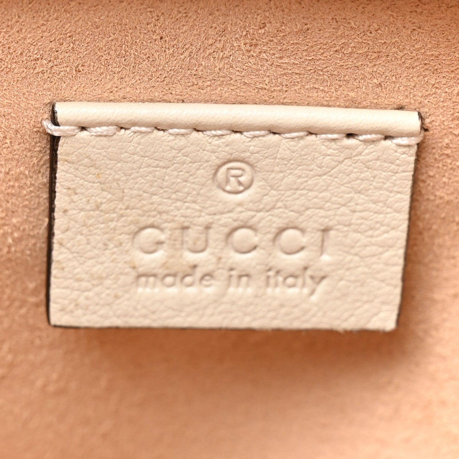 Gucci Wonka Grain Calfskin Mini Diana Tote Bag Mystic White Orange Fluo 6 of 12