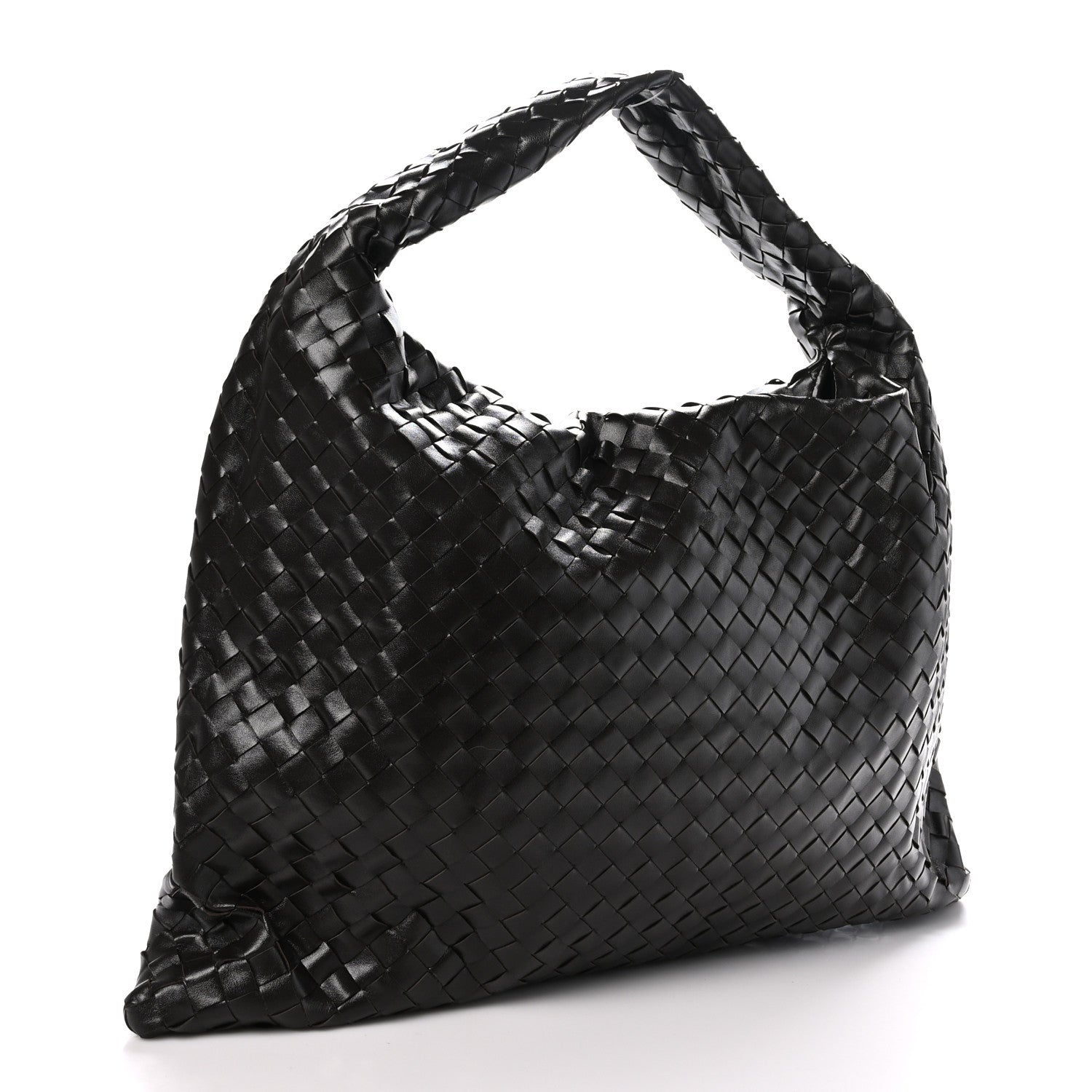 Bottega Veneta Calfskin Intrecciato Large Hop Fondant 3 of 10