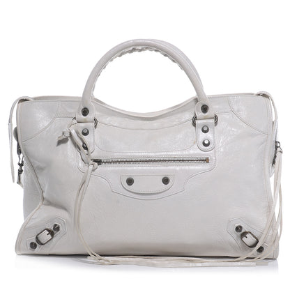 Balenciaga Chevre City White 1 of 11