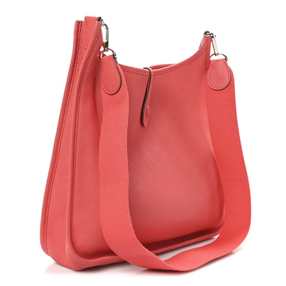 Hermes Taurillon Clemence Evelyne GM Rose Jaipur 3 of 10
