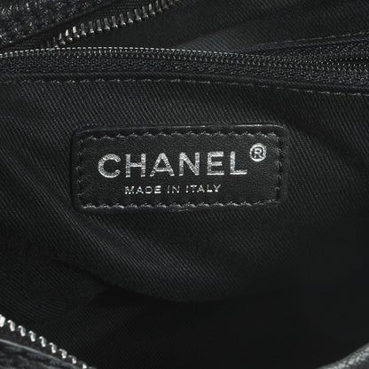 Chanel Calfskin Small Diamond Stitch Tote Black 6 of 7