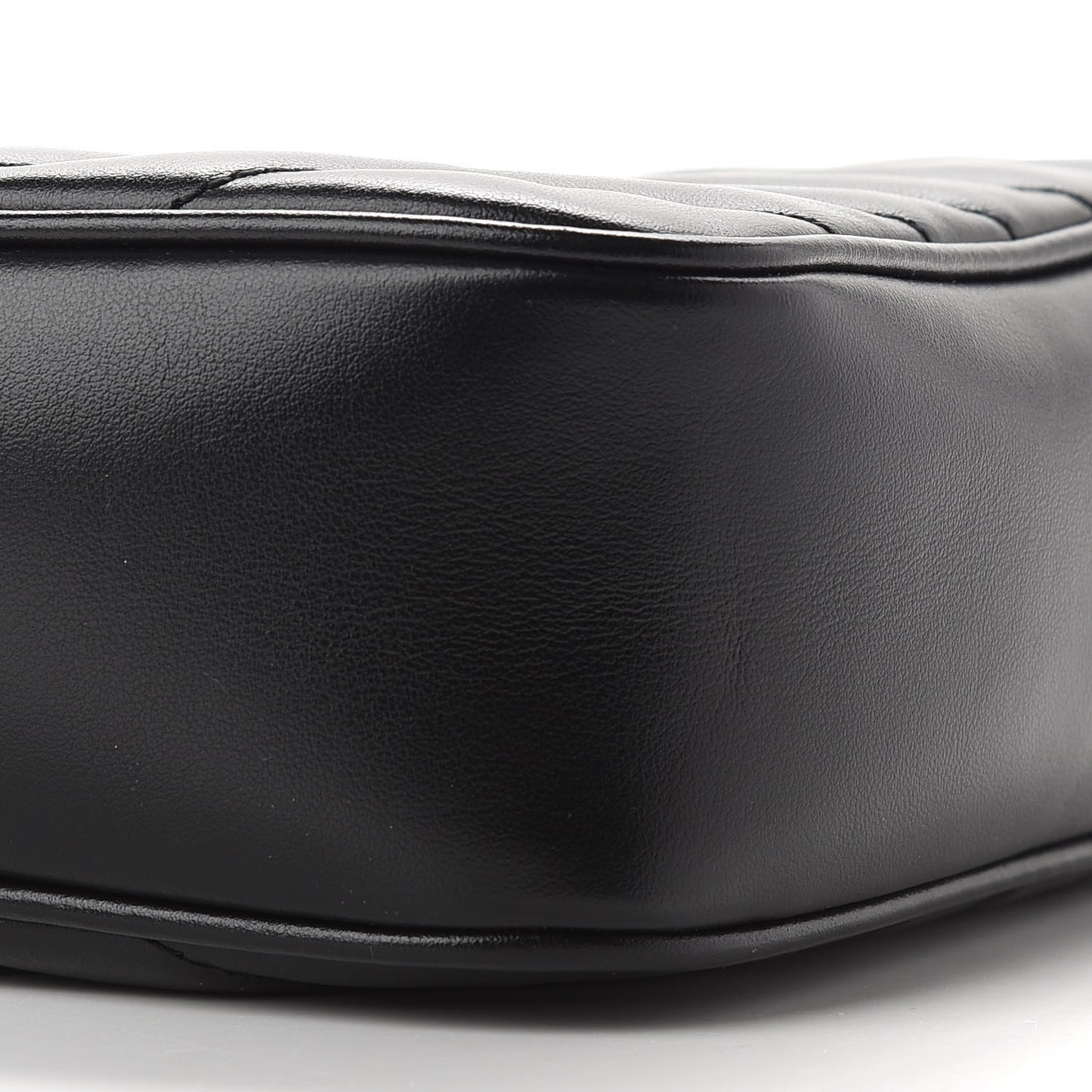 Calfskin Matelasse Monogram Lou Camera Bag Black