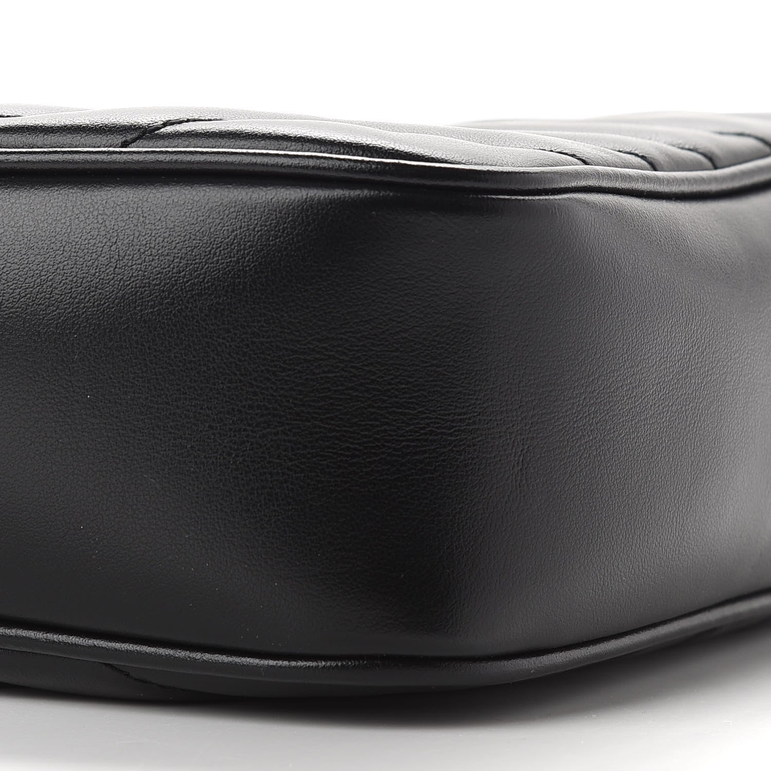Saint Laurent Calfskin Matelasse Monogram Lou Camera Bag Black 9 of 11