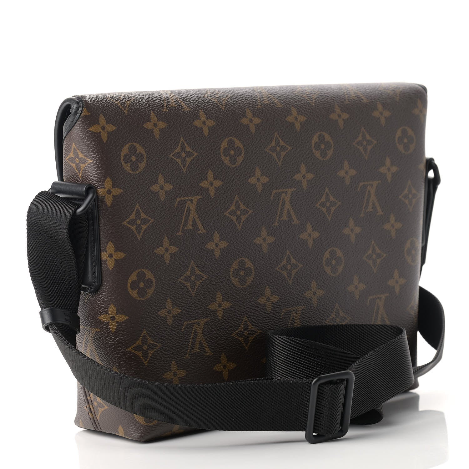 Louis Vuitton Monogram Macassar Magnetic Messenger 3 of 8