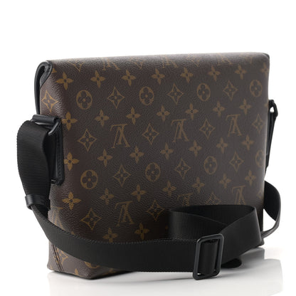 Louis Vuitton Monogram Macassar Magnetic Messenger 3 of 8