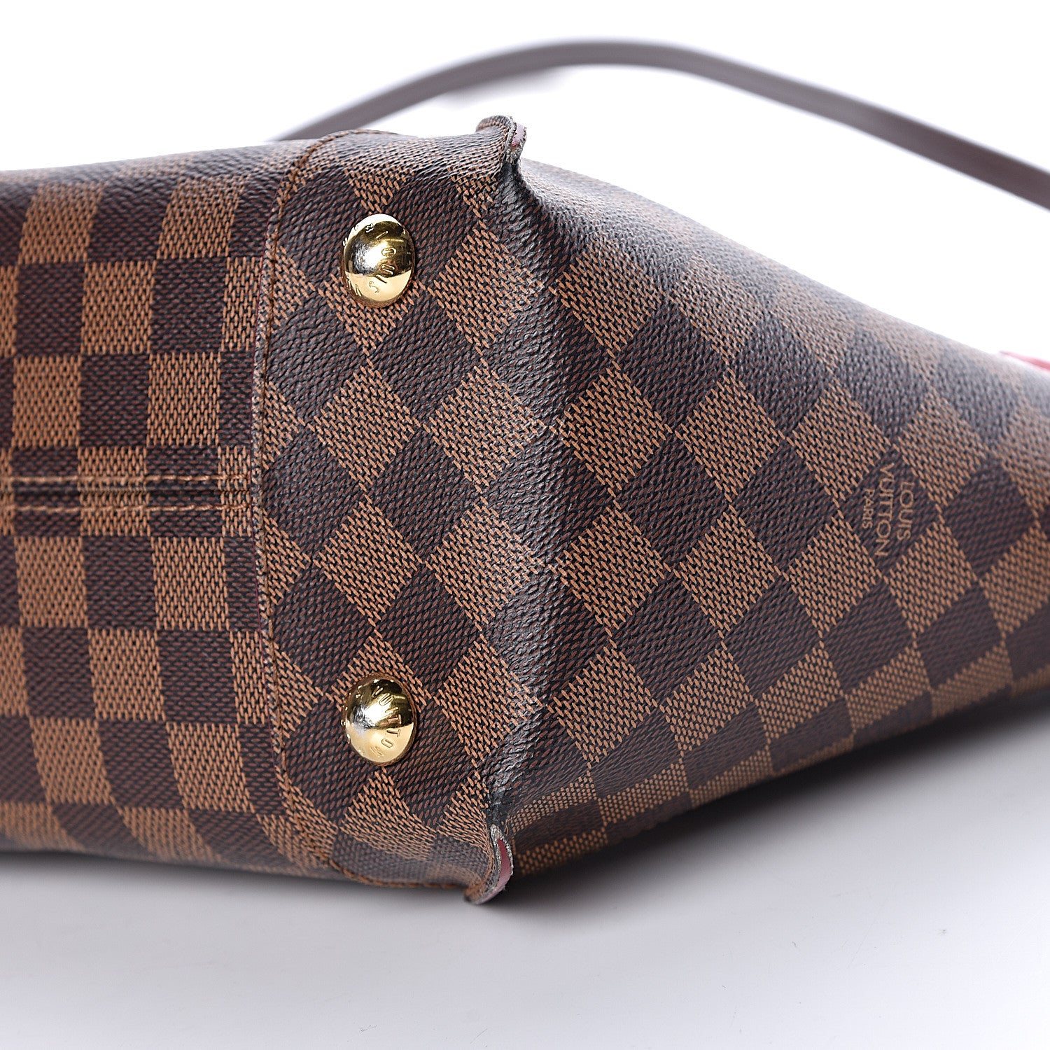 Louis Vuitton Damier Ebene Caissa Tote PM Cherry 8 of 10