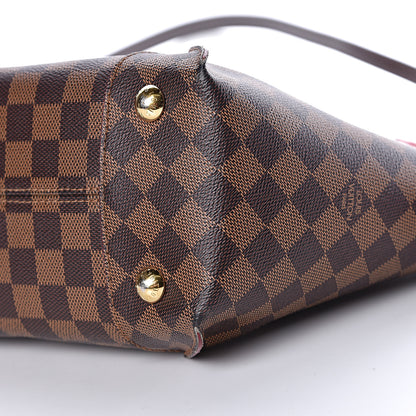 Louis Vuitton Damier Ebene Caissa Tote PM Cherry 8 of 10