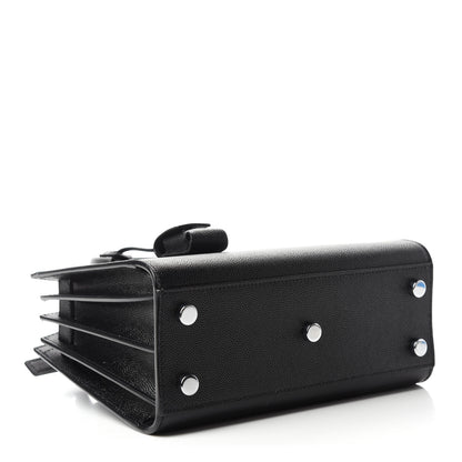Saint Laurent Grained Calfskin Nano Sac De Jour Black 4 of 10