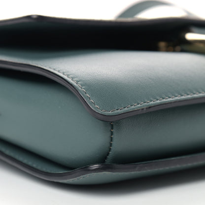 Chloe Suede Calfskin Small Faye Shoulder Bag Cloudy Blue 8 of 11