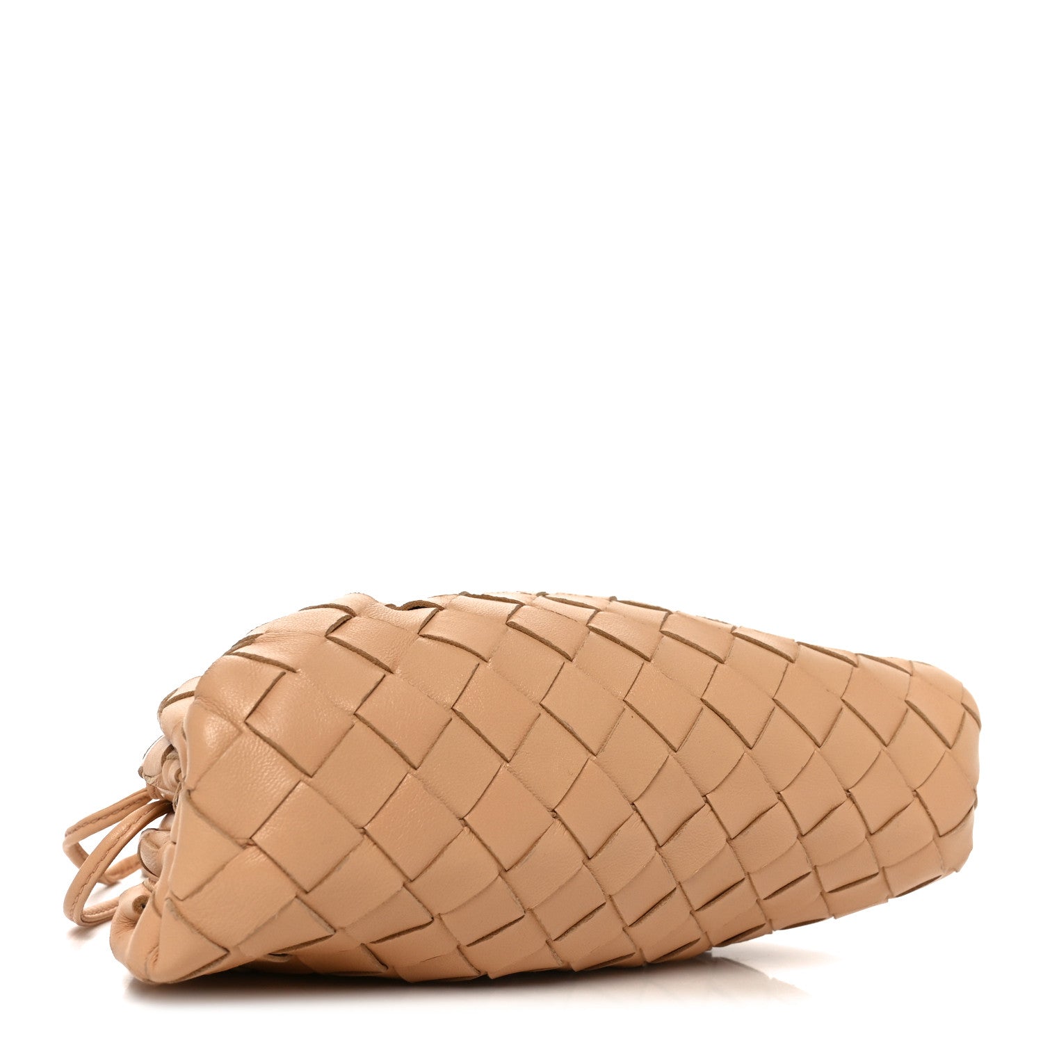 Bottega Veneta Nappa Intrecciato The Mini Pouch Almond 4 of 10