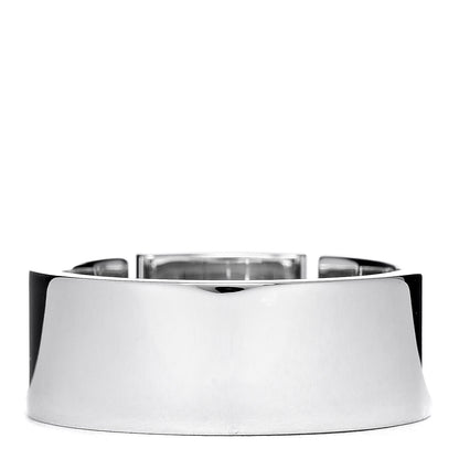 Cartier 18K White Gold Diamond Maillon Panthere Band Ring 54 6.75 3 of 5