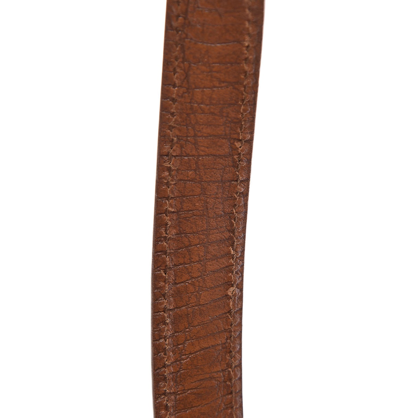 Calfskin Bamboo Bullet Satchel Brown
