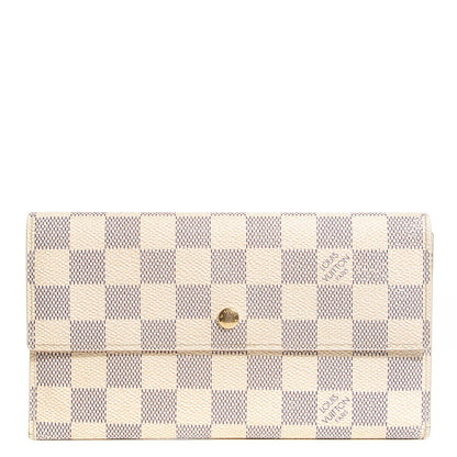 Louis Vuitton Damier Azur Porte Tresor International Wallet 1 of 7