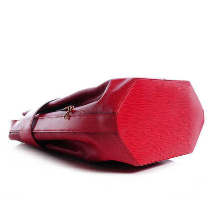 Louis Vuitton Epi Sac D'Epaule GM Red 4 of 6