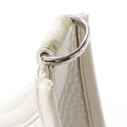 Hermes Taurillon Clemence Evelyne GM White 11 of 11