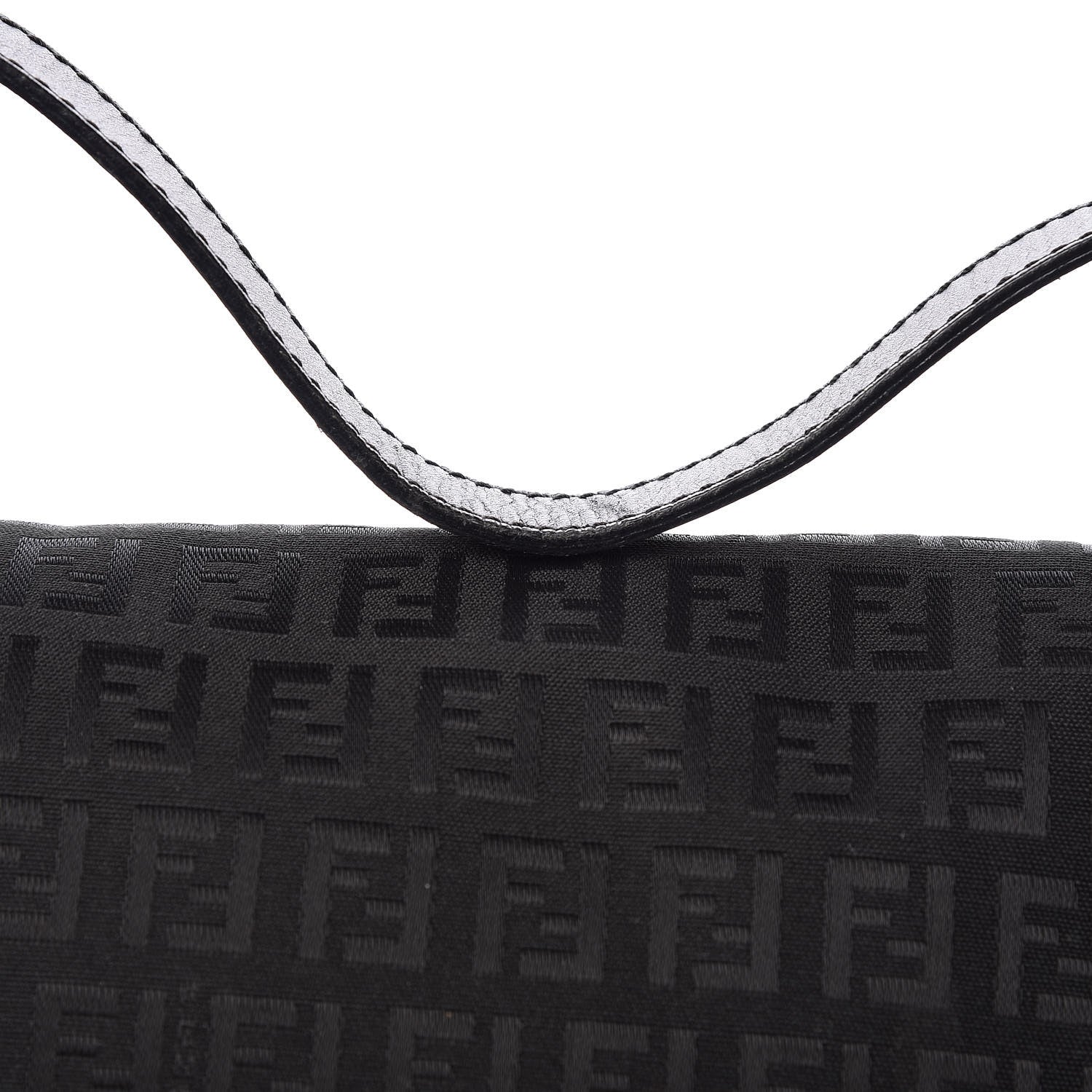 Fendi Zucchino Mama Baguette Black 8 of 15