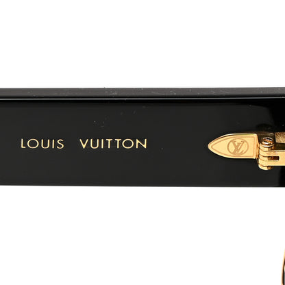 Louis Vuitton Acetate LV Moon Square Sunglasses Z1664E Black 5 of 9