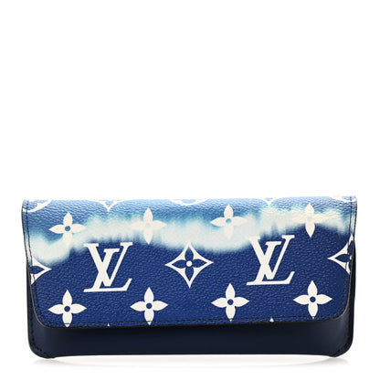 Louis Vuitton Monogram Escale Sunglass Case Blue 1 of 9