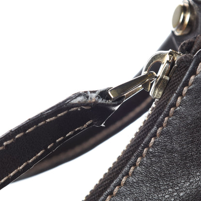 Gucci Monogram Large D Gold Hobo Dark Brown 9 of 12