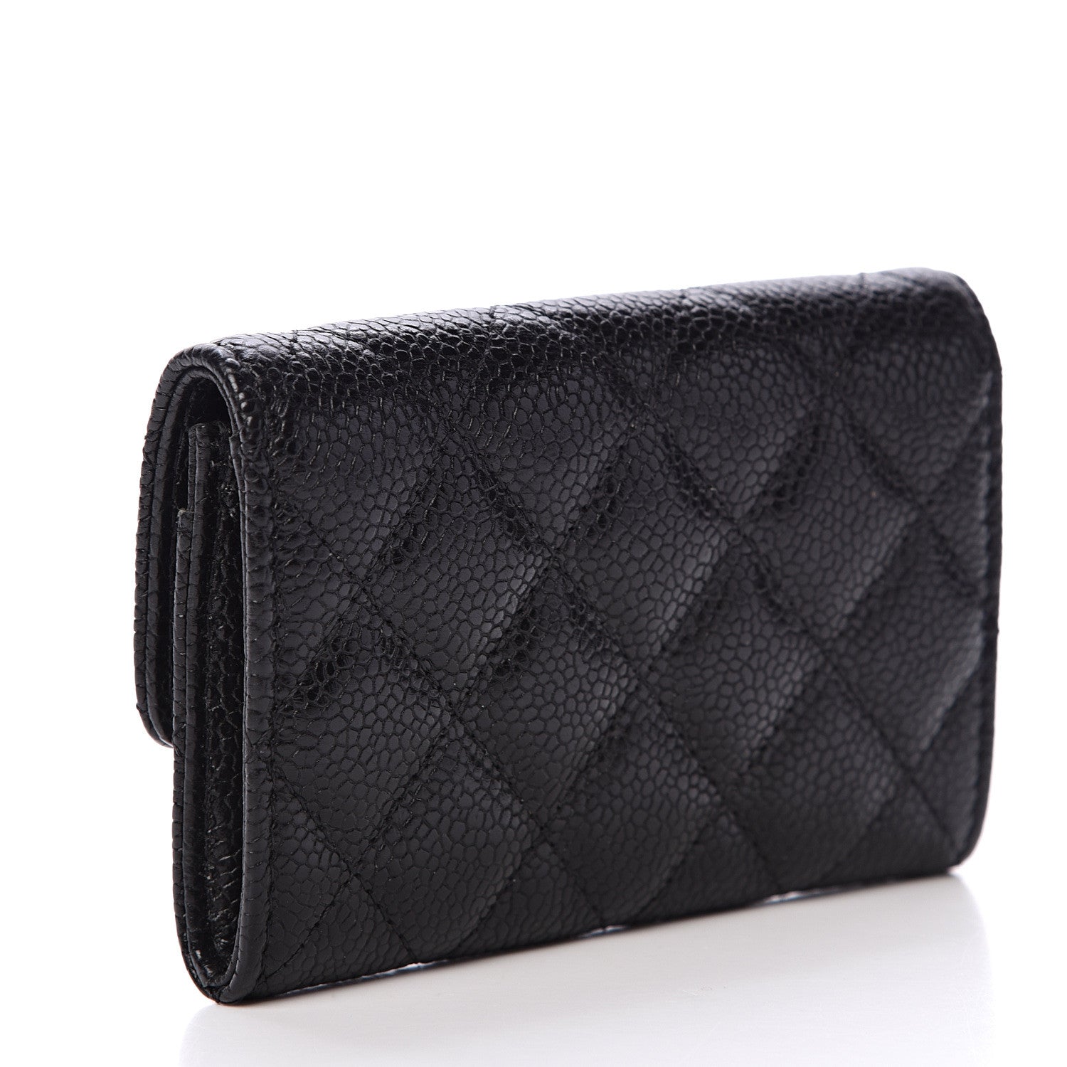 Chanel Caviar Quilted Incognito Flap Card Holder Black 2 of 9