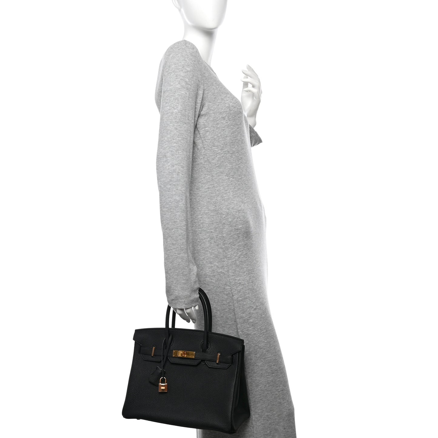 Togo Birkin 30 Black