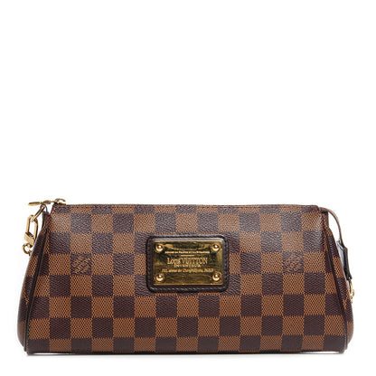 Louis Vuitton Damier Ebene Eva Clutch 1 of 7