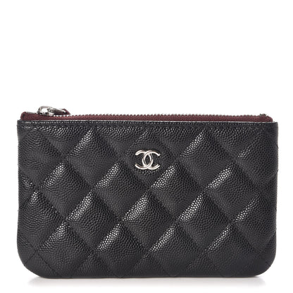 Chanel Caviar Quilted Small Cosmetic Case Black 1 of 7
