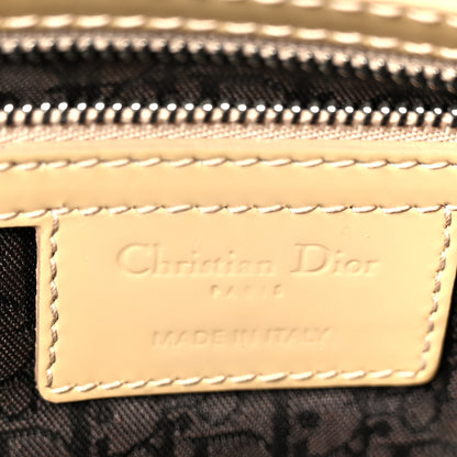 Christian Dior Patent Cannage Large Lady Dior Dark Beige 6 of 10