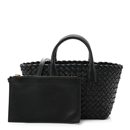 Bottega Veneta Nappa Intrecciato Mini Cabat Black 3 of 10