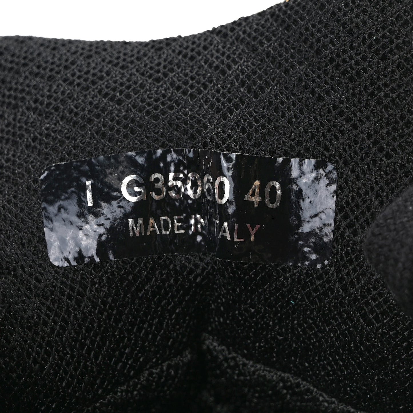 Suede Calfskin Fabric CC High Top Sneakers 40 Black Turquoise Gold