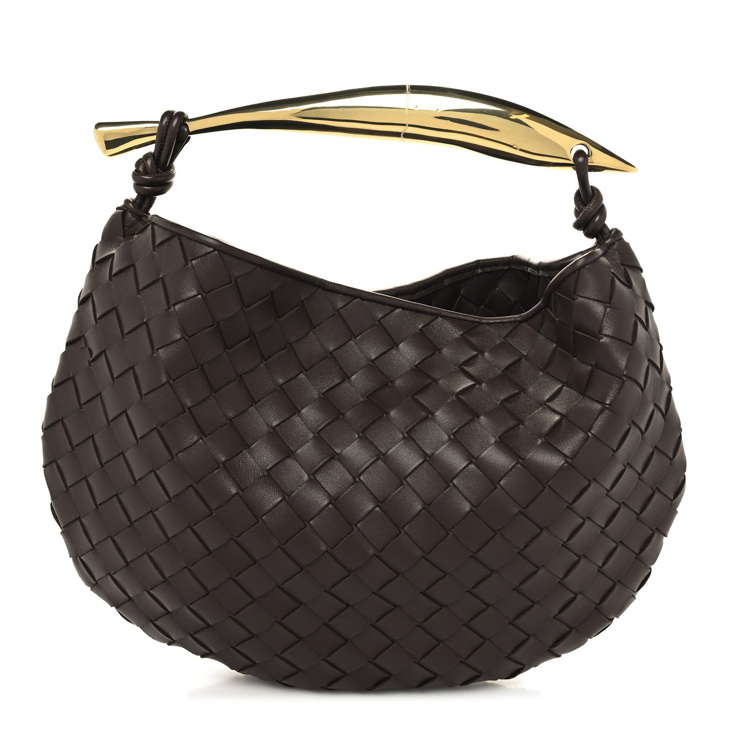 Nappa Intrecciato Sardine Bag Bitter Chocolate