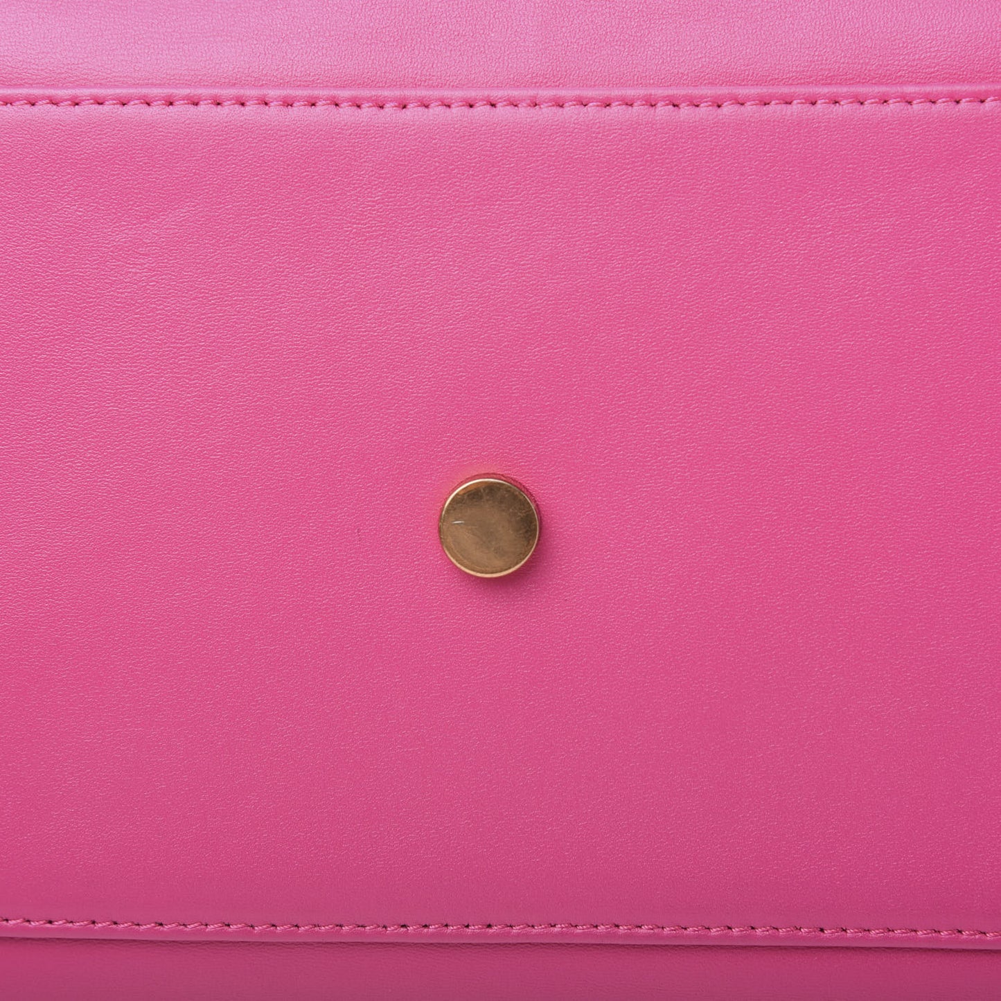 Calfskin Suede Reversible East West Shopper Tote Fuchsia