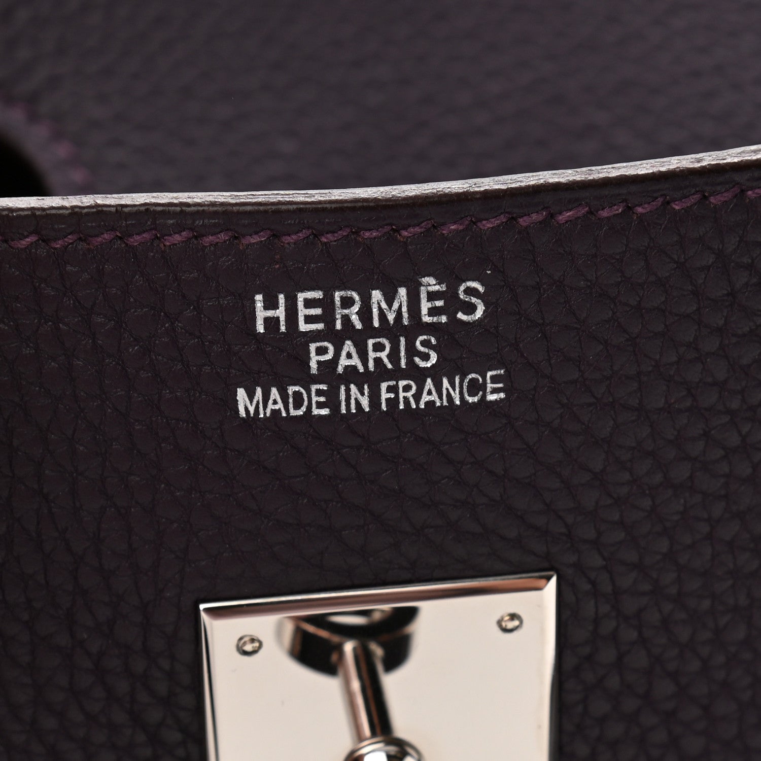Hermes Togo Birkin 35 Raisin 6 of 11