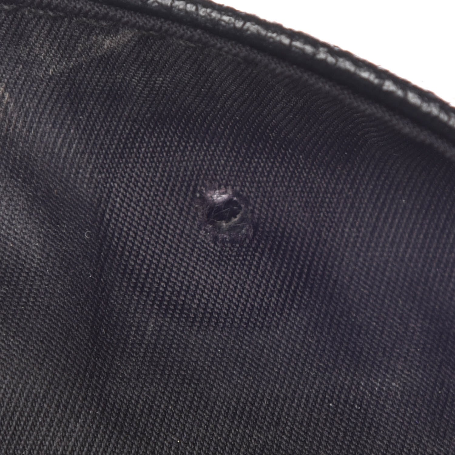 Chanel Coated Canvas Quilted Large Paris Biarritz Tote Black 13 of 22