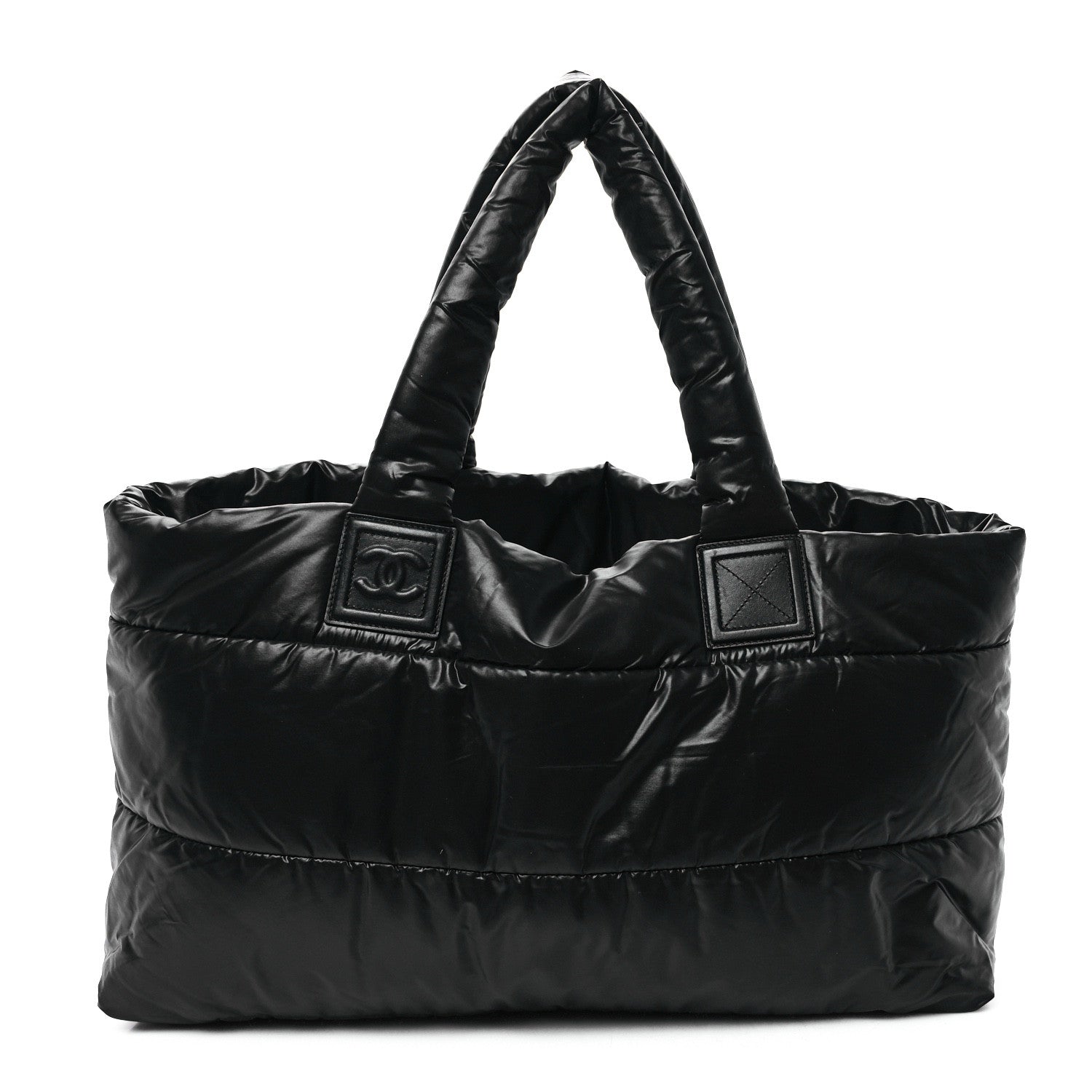 Chanel Nylon Coco Cocoon Large Reversible Tote Black 1 of 16