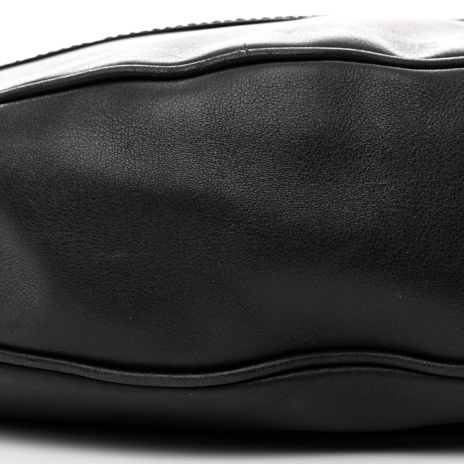 Versace Calfskin Medium Repeat Zip Hobo Black 9 of 11