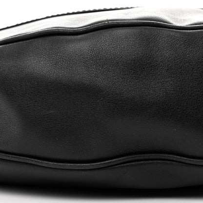 Versace Calfskin Medium Repeat Zip Hobo Black 9 of 11
